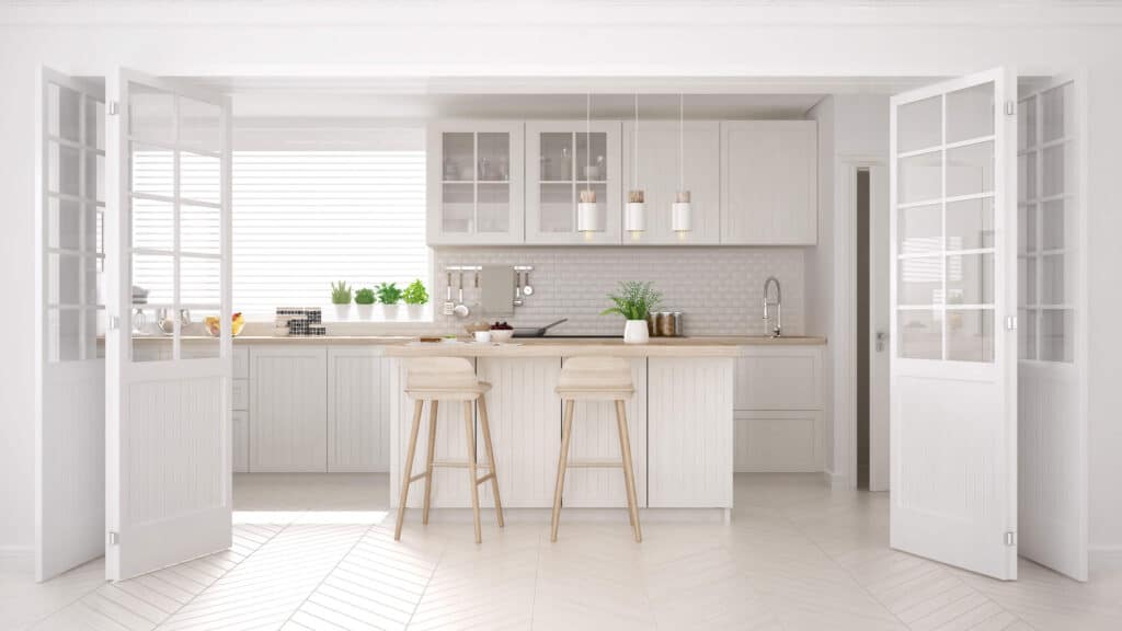 Dapur warna putih